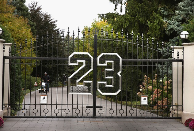 "Michael Jordan's luxurious mansion in California"