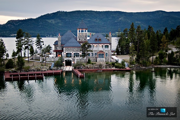 A Mansion on a Private Island: Shelter Island Estate in Montana ➤ To see more news about The Most Expensive Homes around the world visit us at www.themostexpensivehomes.com #mostexpensive #mostexpensivehomes #themostexpensivehomes @expensivehomes
