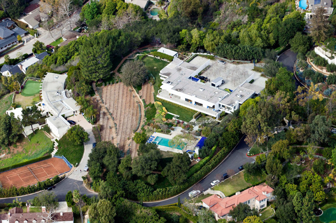 The most amazing celebrity homes