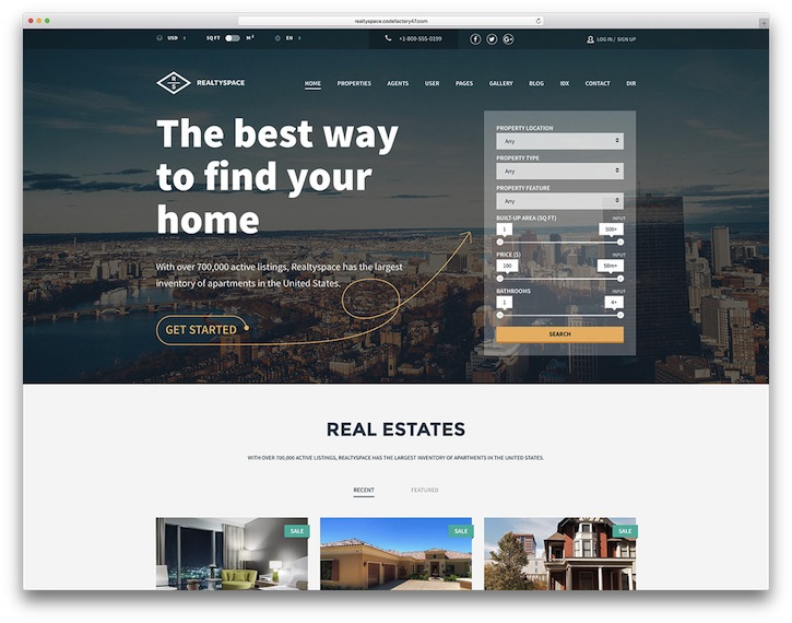 50 Stylish and Responsive Real Estate WordPress Themes (Part 3) ➤ To see more news about The Most Expensive Homes around the world visit us at www.themostexpensivehomes.com #mostexpensive #mostexpensivehomes #themostexpensivehomes @expensivehomes