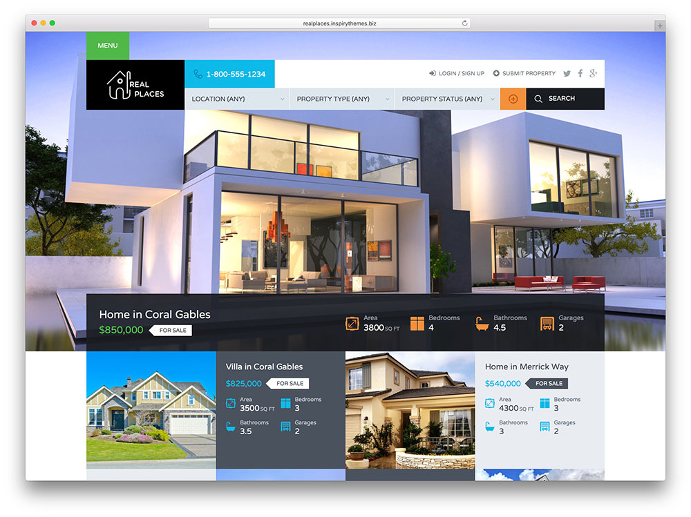 50 Stylish and Responsive Real Estate WordPress Themes (Part 4) ➤ To see more news about The Most Expensive Homes around the world visit us at www.themostexpensivehomes.com #mostexpensive #mostexpensivehomes #themostexpensivehomes @expensivehomes