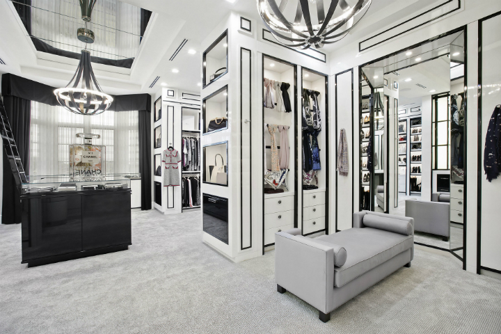 Droll Over a $20M Florida Home with a Chanel Boutique Inspired Closet (10)