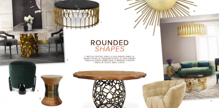 Rounded Shapes Trend To Complete Your Home Décor