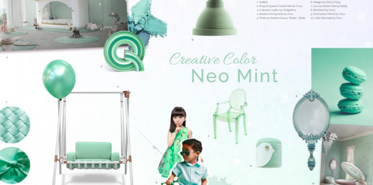 Neo Mint And Its Influence on Amazing Kid’s Bedrooms