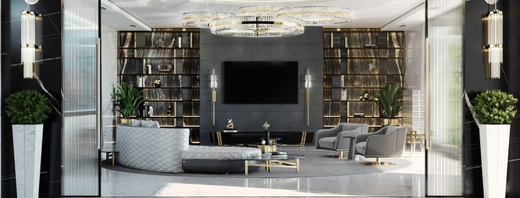 Luxurious Living Rooms - Admire These 7 Bold Designs By Redd Kaihoi