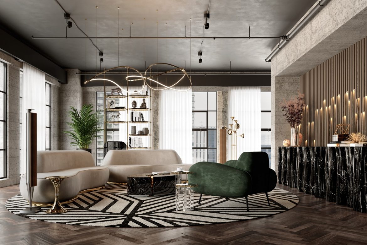 10-  INDUSTRIAL OPEN SPACE BY BOCA DO LOBO - top 15 living room inspirations to die for