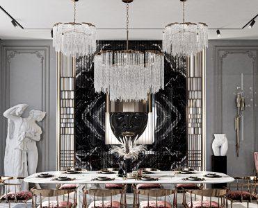 Lavish And Grandeur Dining Room