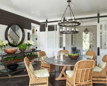 Truly Multi-functional Dining Rooms by Mark D.Sikes