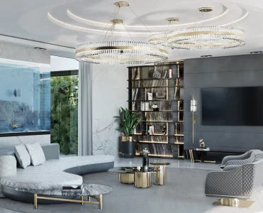 A Living Room With A Miami Vibe