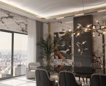 Dine With The Best Furniture And Impressive Lighting
