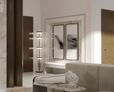 Entryway To A Glamourous Space