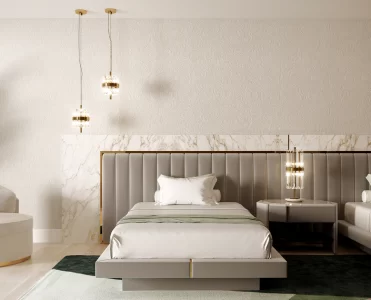 A Modern And Delicate Bedside Lighting