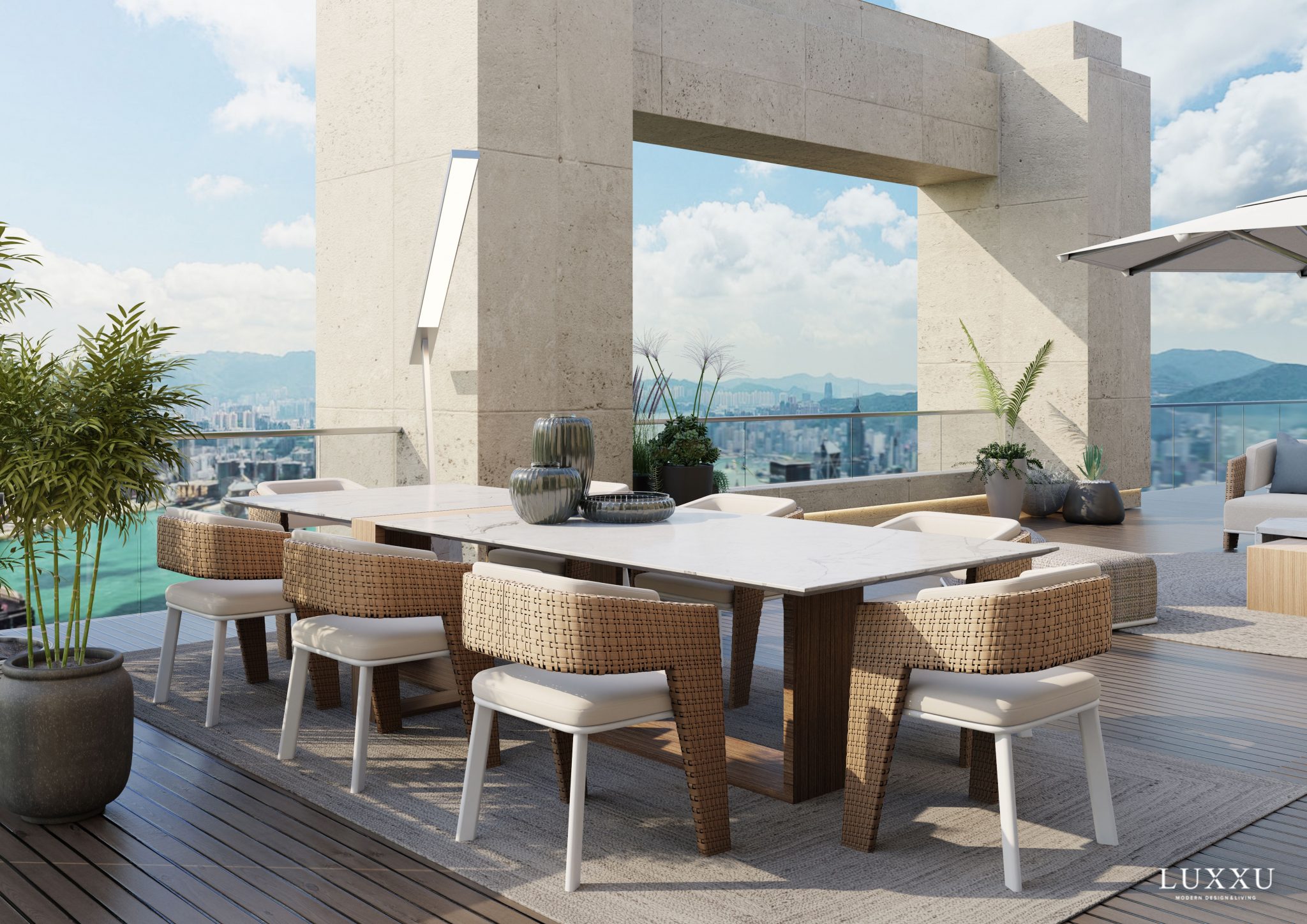Luxury Bespoke Interior Design For Unique Hong Kong Penthouses Reference: Urban Nature Penthouse In Hong Kong A Luxury Oasis In