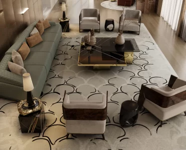 Eclectic And Modern Living Room Design 