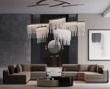 Simple Yet Luxurious Living Room