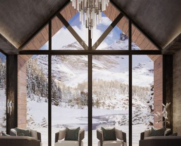 Luxury Ski Chalet Interior