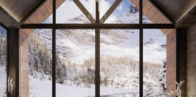 Luxury Ski Chalet Interior