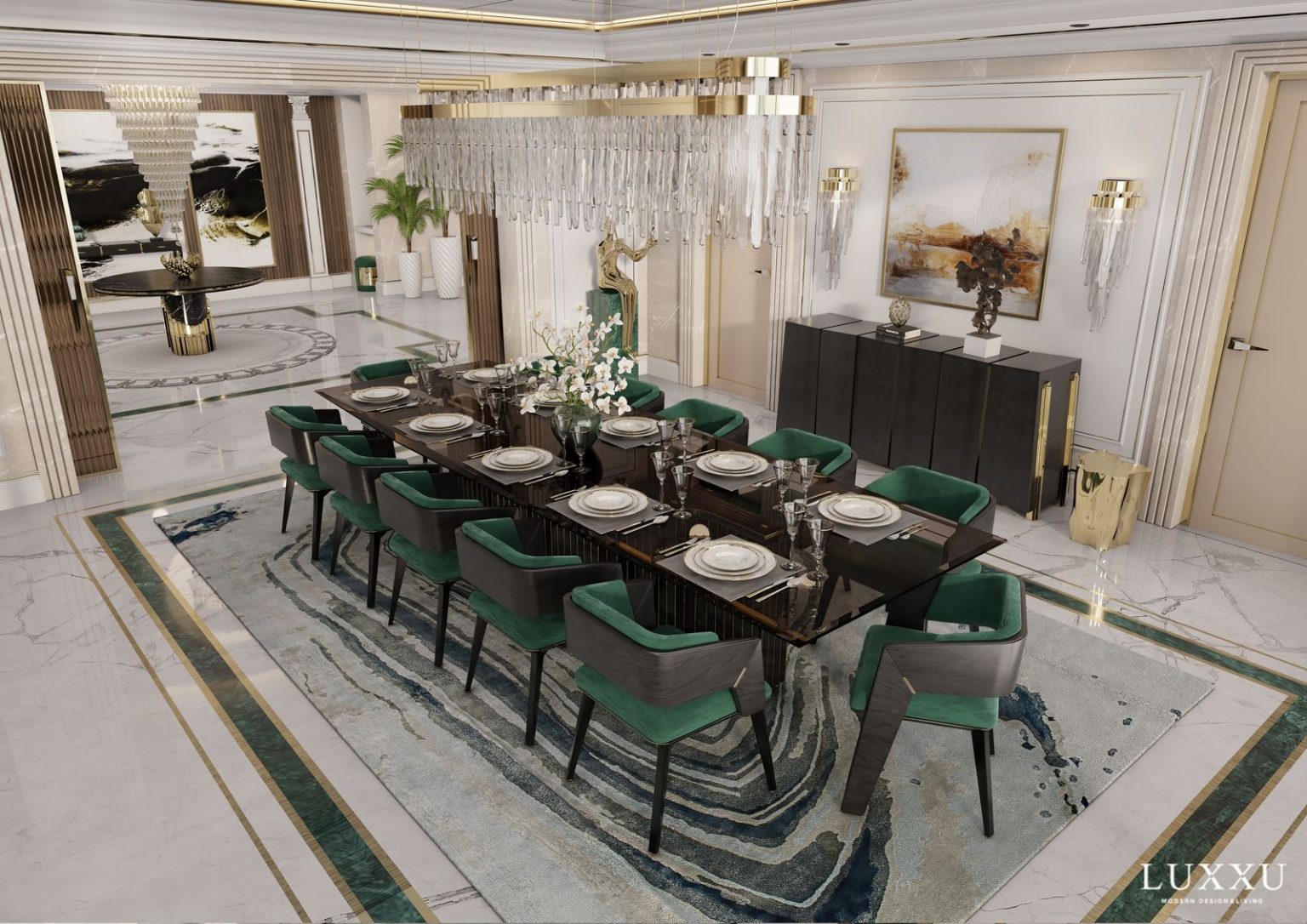 LUXXU’s Guide To Your Dream Dining Room | The Most Expensive Homes