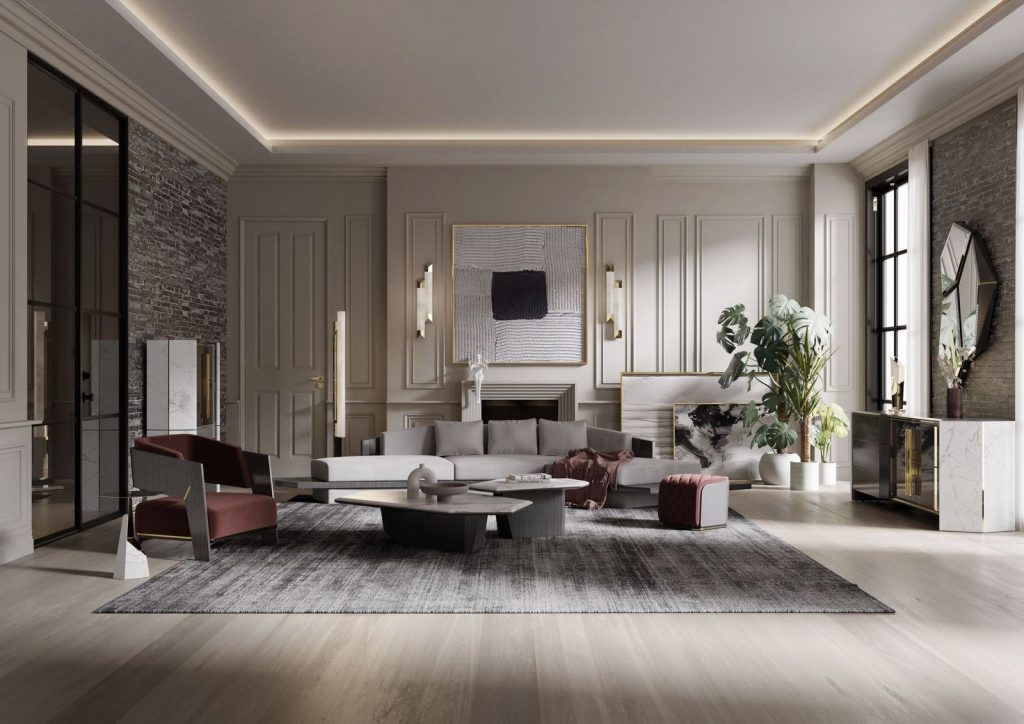 The Art Of Balance: Algerone Living Room Set | The Most Expensive Homes