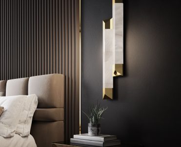 Elegant Alabaster Bedroom Lighting
