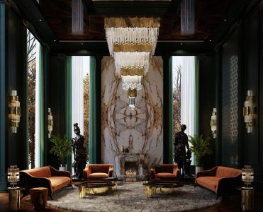 Sophisticated Lounge Area