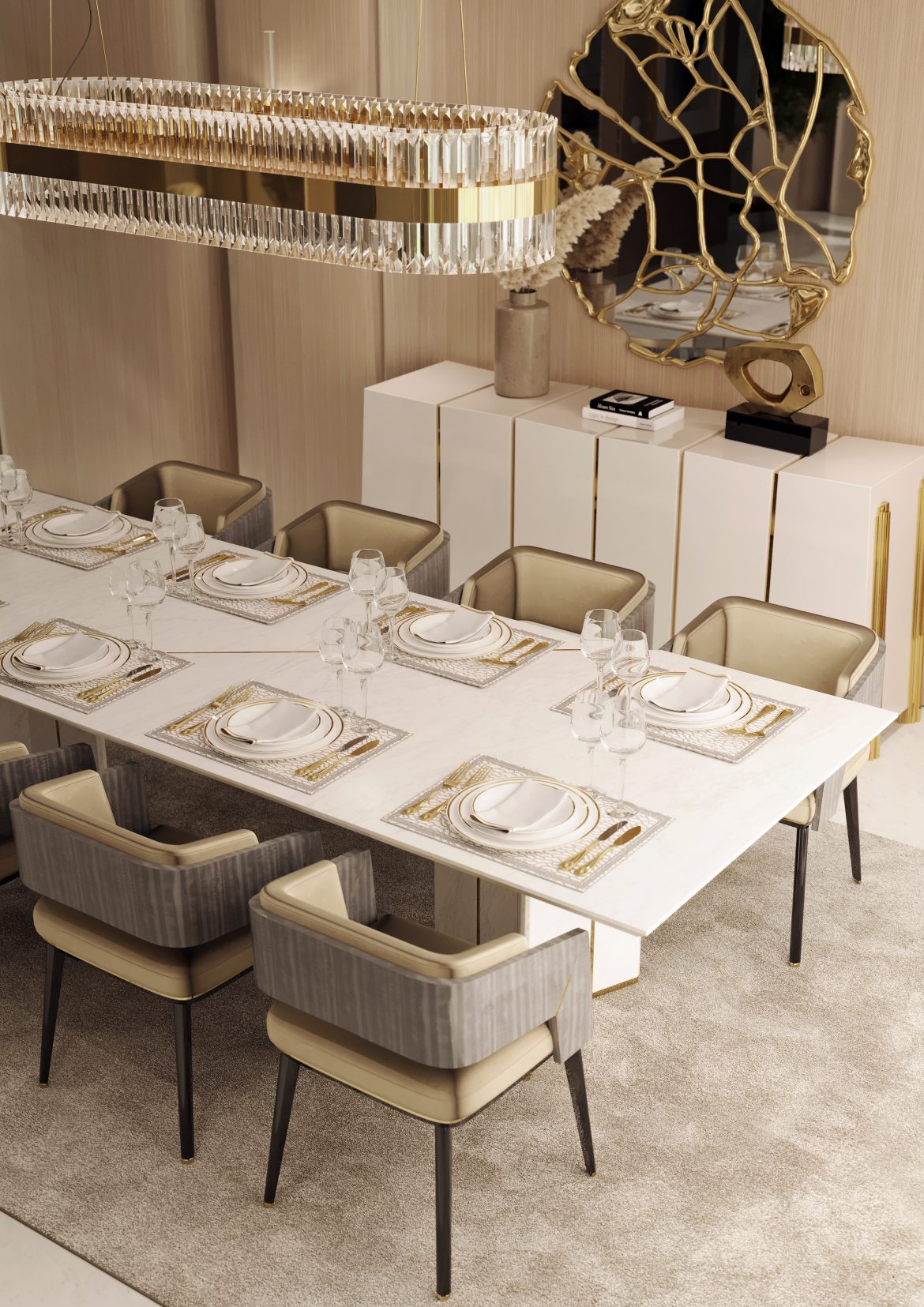 Photo inspiration: Picture Idea: Luxury Dining Rooms Unlocking The Essence Of Opulence