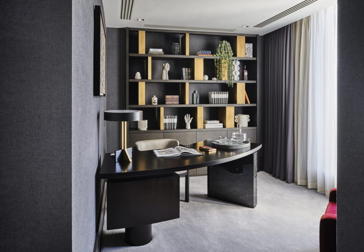 aesthetic home office