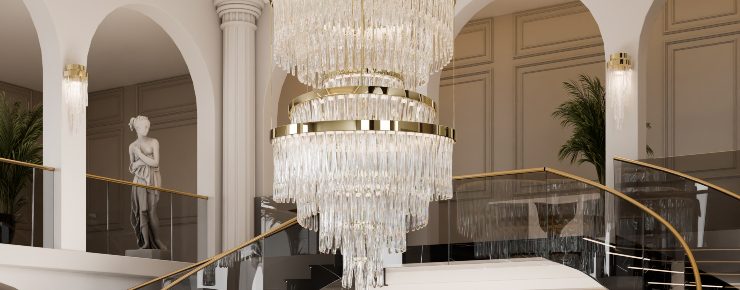 Grand Entryway Ideas: Statement Chandeliers for Luxury Homes