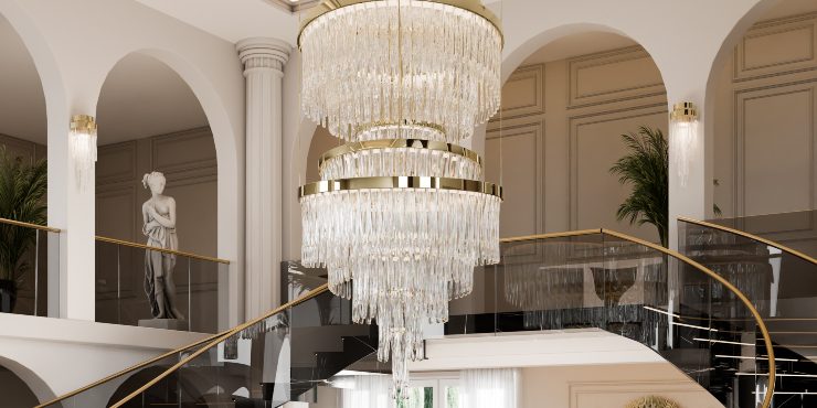 Grand Entryway Ideas: Statement Chandeliers for Luxury Homes