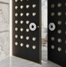 The Most Expensive Designs: Marble Hardware with a Retro Spin