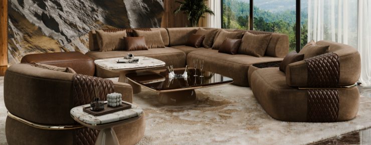 Expensive Living Room Ideas: An Interior Full of Modern Glamour