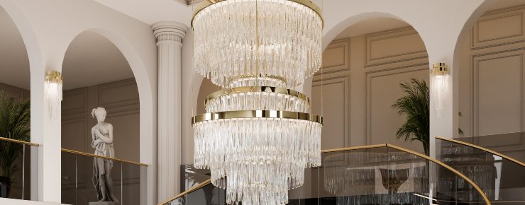 A Grand Design in Scale and Luxury for Lavish Estates